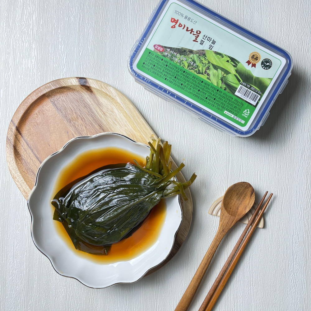 울릉도 자연산 명이나물 800g 1팩 장아찌 - 상세 이미지 2