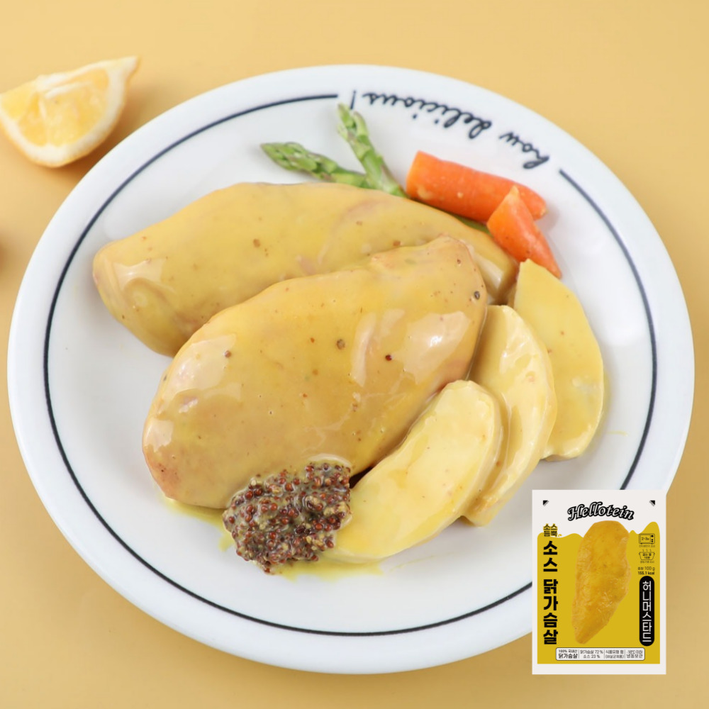 헬로틴 소스 듬뿍 닭가슴살 5종 100g, 30개 - 상세 이미지 5