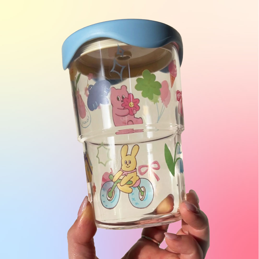 조이풀모먼츠 러블리 텀블러 고블렛 잔 꾸미기 물전사 DIY 키트 미술놀이 학교 교회 만들기 - 상세 이미지 3