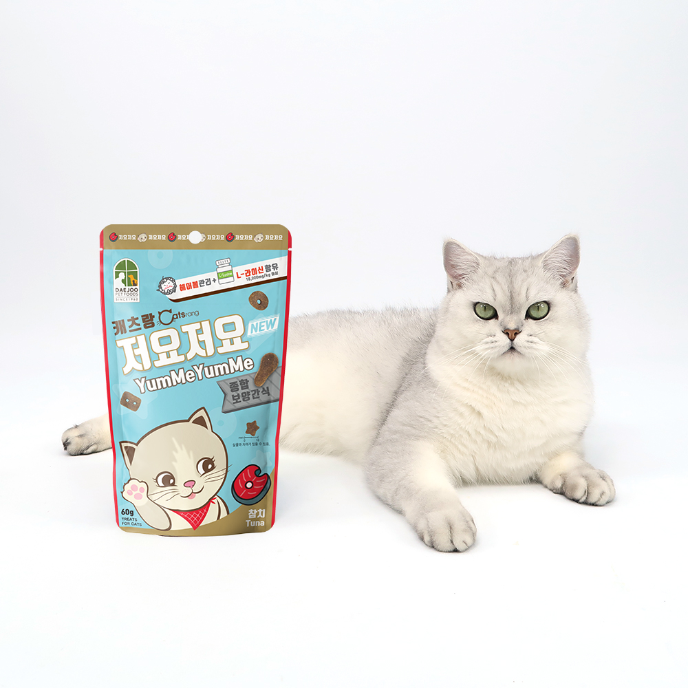 캐츠랑 저요저요 고양이간식 참치, 150g, 5개 이미지 2