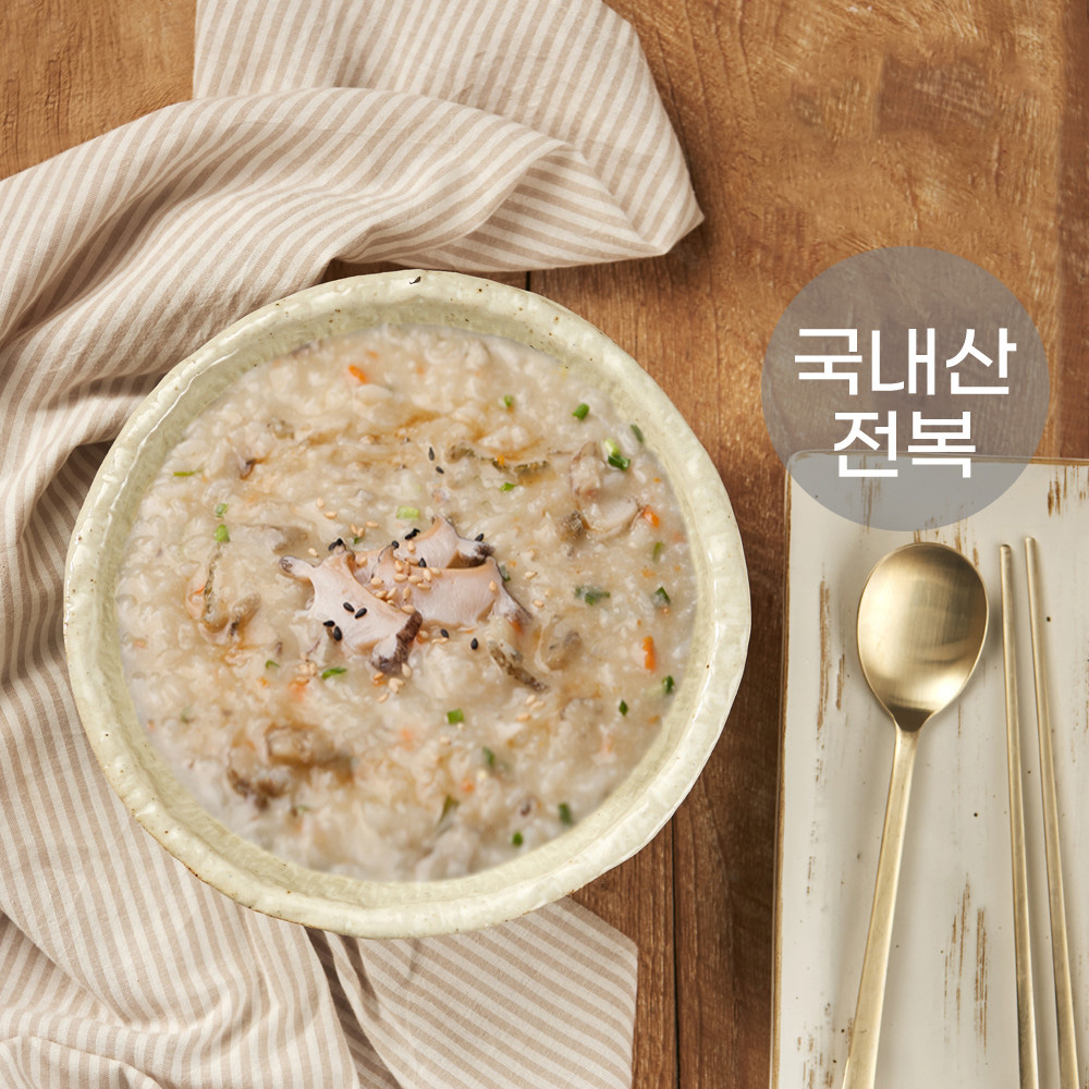 그곳에가면 HACCP 미다몰 완도 전복죽 1kg(500g+500g) - 상세 이미지 2