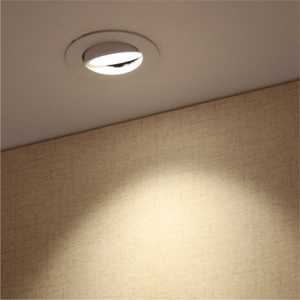 LED 에코 케이브 원형 일체형 타공 60mm(2) 3W 화이트 플리커프리 더쎈 동성조명 - 상세 이미지 4