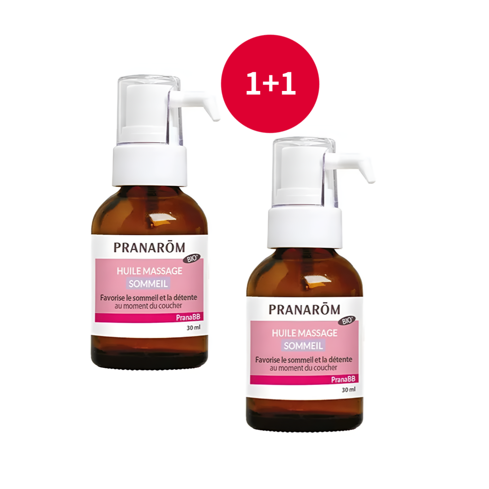 1+1 프라나롬 프라나베베 유기농 숙면 마시지 오일 30ml - 총 2팩 - 상품 이미지