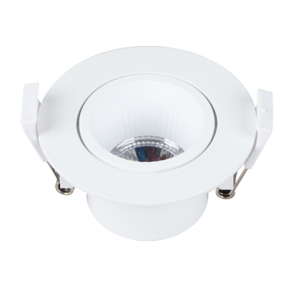 LED 에코 케이브 원형 일체형 타공 60mm(2) 3W 화이트 플리커프리 더쎈 동성조명 - 상품 이미지
