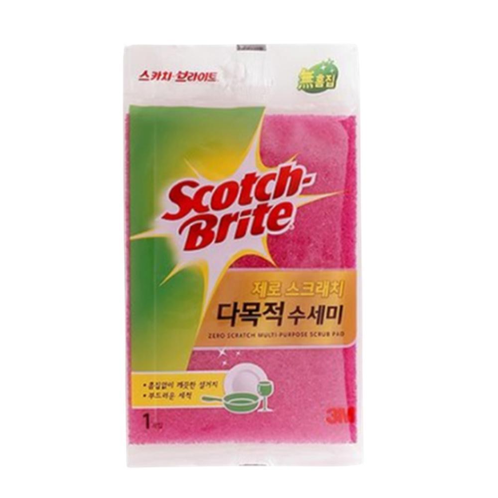 합성섬유 부직포 수세미 부드러운 기스방지 수세미 코팅 후라이팬 세척용