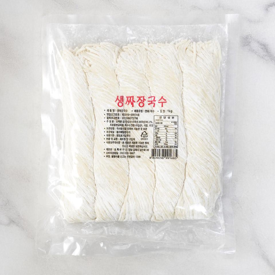 메가마트 미농 생짜장면 1000g - 상품 이미지