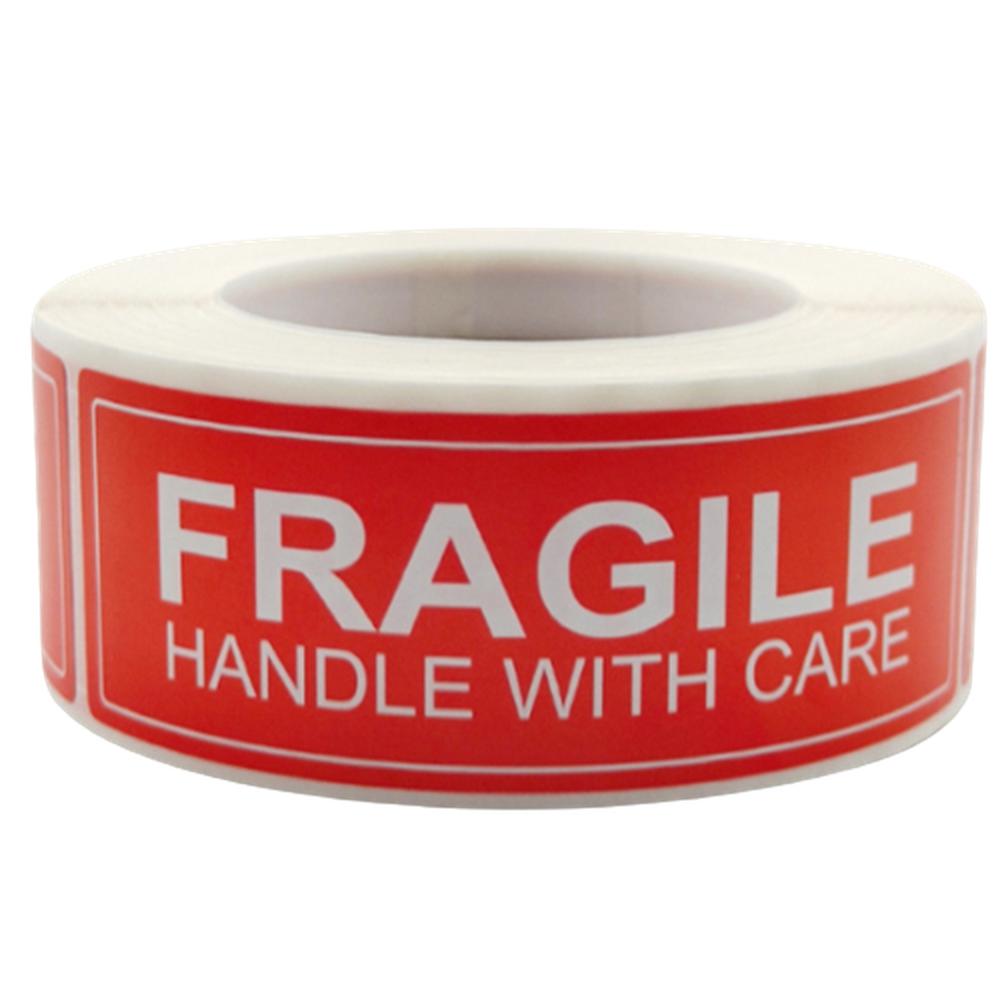 파손주의 영문 스티커 프레질 FRAGILE 택배 취급주의 스티커 소형, 250매