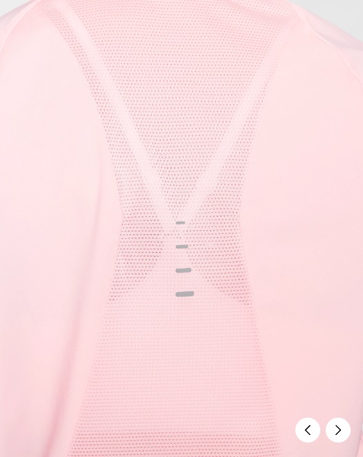 국내매장판 나이키 스위프트 여성 드라이 핏 반팔 러닝 탑 티셔츠 D4 HM9699-607 - 상세 이미지 5