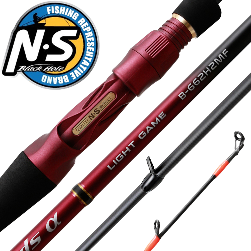 NS 엔에스 로드스 알파 라이트게임 외수질 낚시대 광어 다운샷 로드 우럭 문어 662