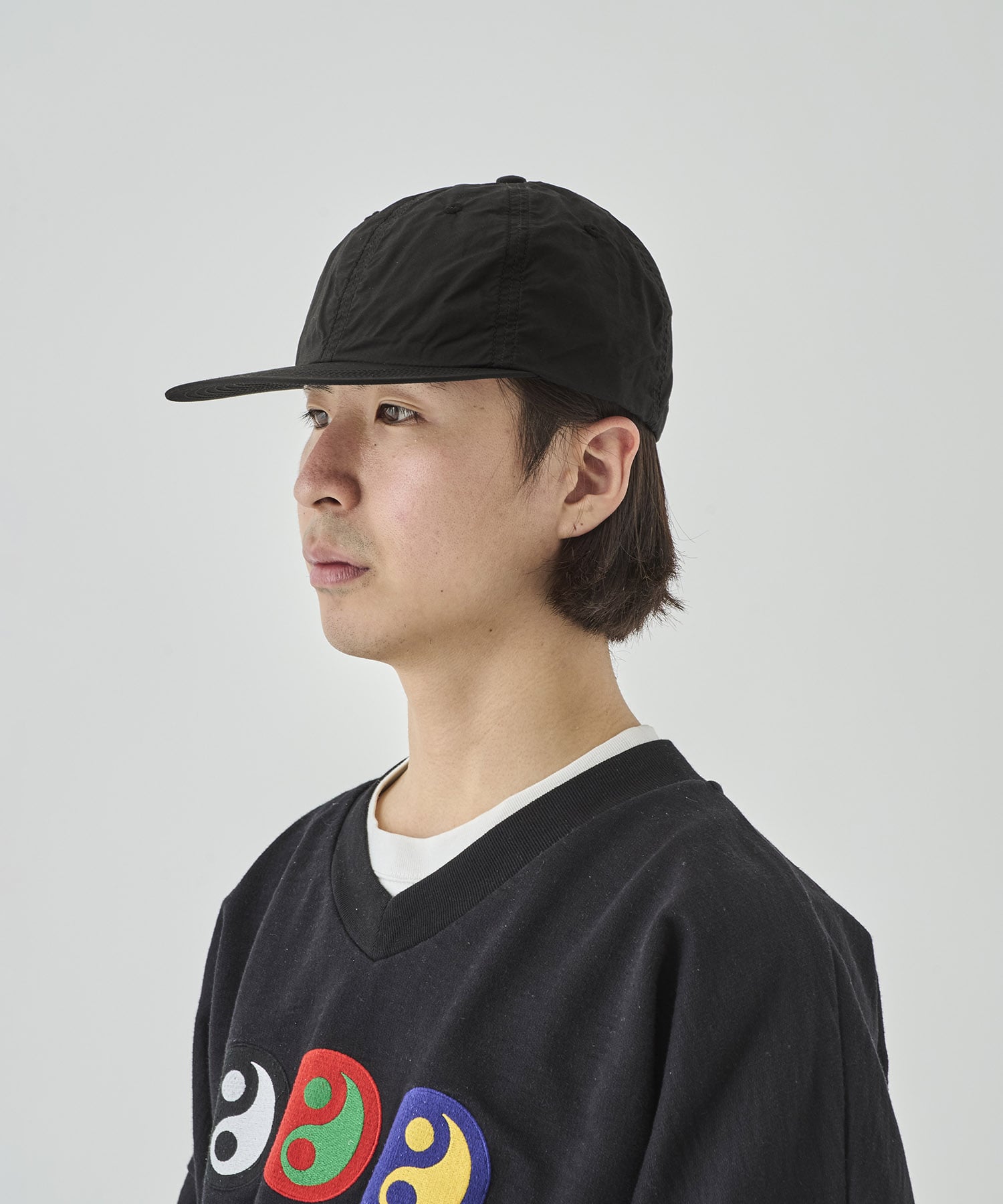 키지마타카유키 KIJIMA TAKAYUKI 엘라스틱 백 6패널 캡 모자 2컬러 - 상세 이미지 3