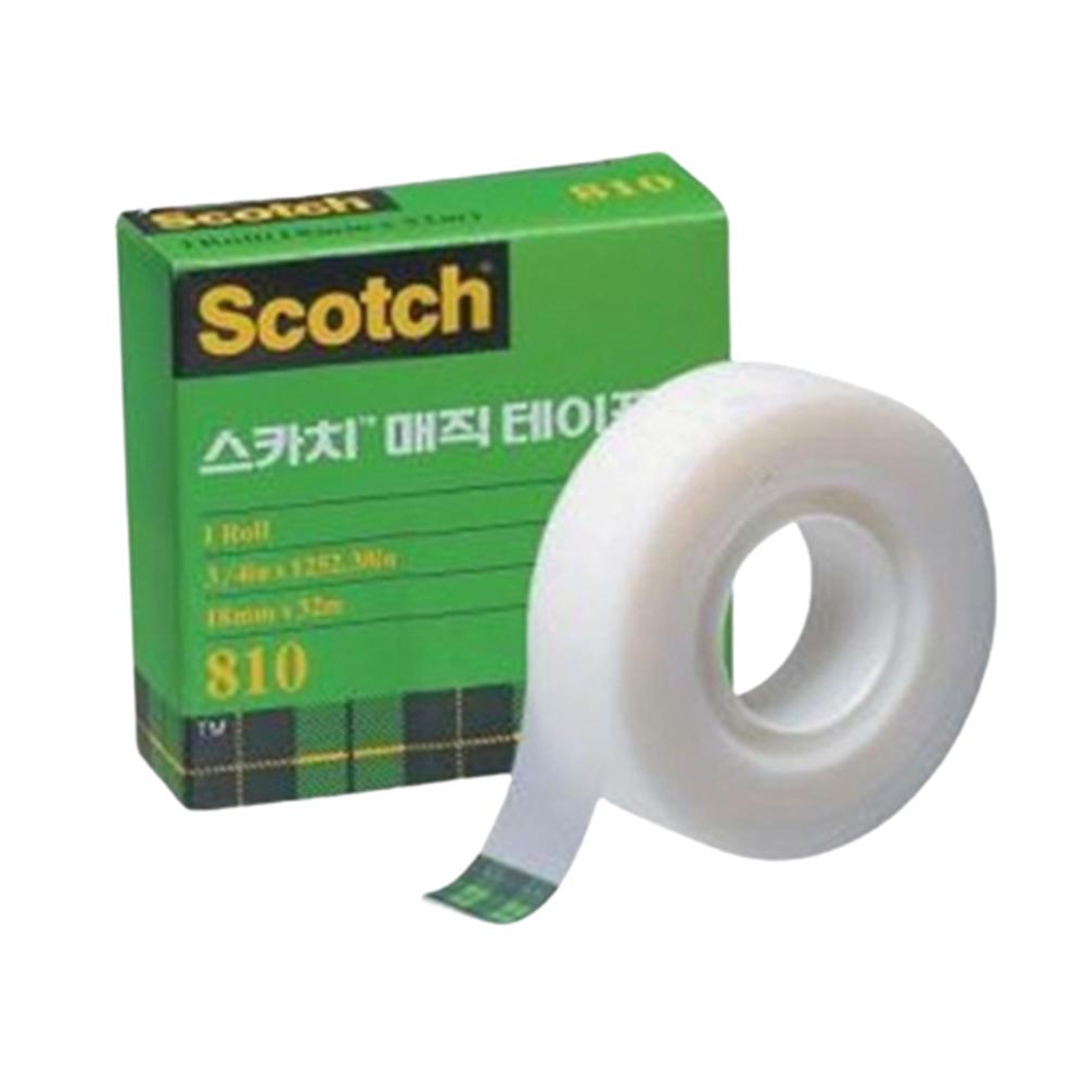 반투명 글씨쓰는 테이프 교체용 리필 12mm 접착 잔사 없는 테이프 자국 남지 않는