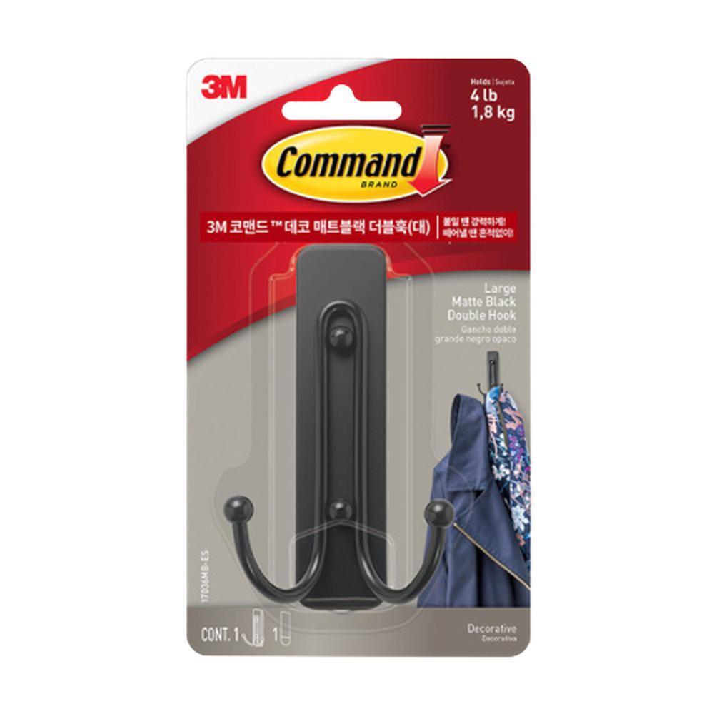 테이프 접착 듀얼 후크 소품걸이