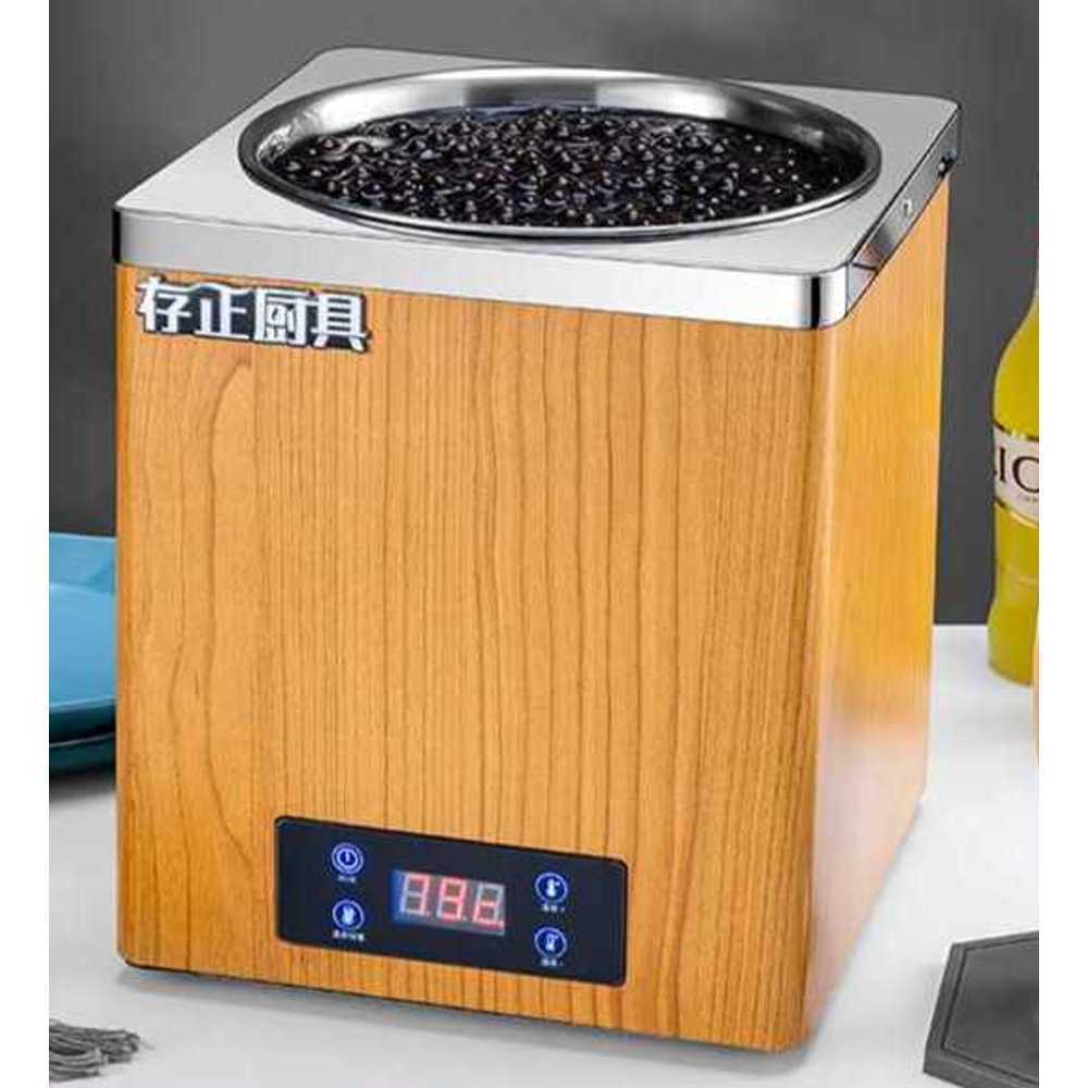 단열 일식집 보온통 용기 식당 상품 샤리통 스텐 온열통 3L 실버 - 상품 이미지