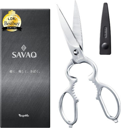 [해외]LDK 베스트바이상 SAVAQ 주방가위 요리분해 모든 스테인레스 스틸 식기세척기 안전 묶음배송가능