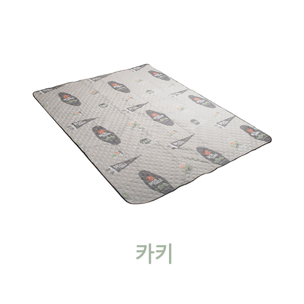 몬테라 캠핑 매트 L 캠핑 피크닉 다용도 방한 방습 200x250cm - 상세 이미지 4