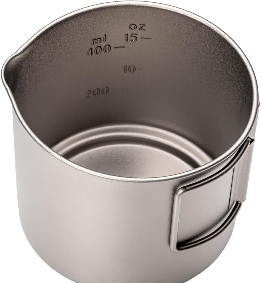 에버뉴 EVERNEW 티타늄 머그팟 550ml 500ECA 537 이미지 6