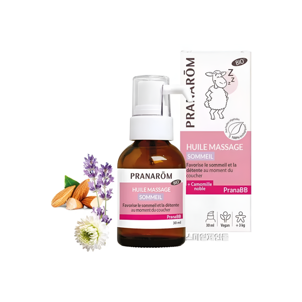 1+1 프라나롬 프라나베베 유기농 숙면 마시지 오일 30ml - 총 2팩 - 상세 이미지 4