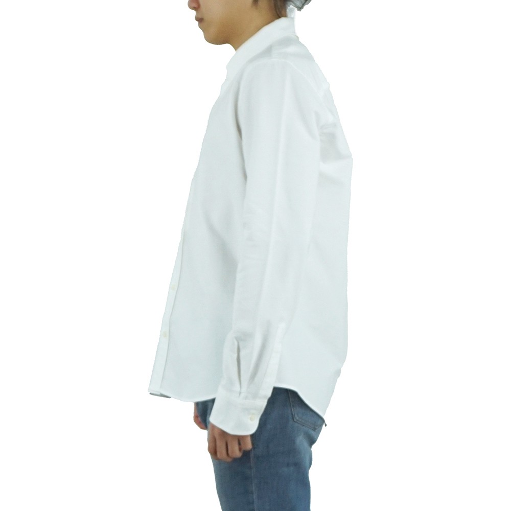 아미 톤온톤 하트 로고 클래식 화이트 셔츠 USH060 CO0031 168 - 상세 이미지 3