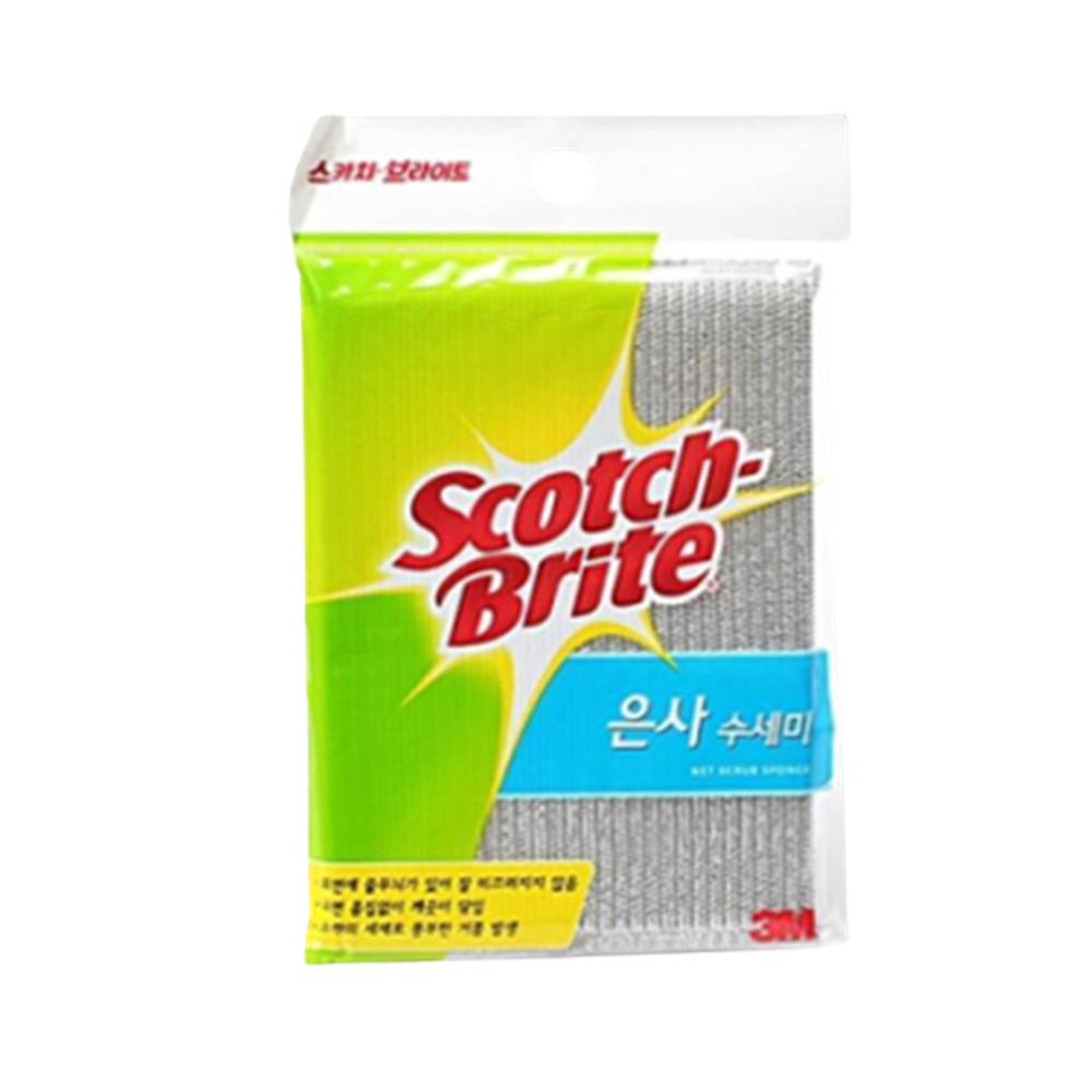 표면 긁지 않는 부드러운 은사 수세미 흡수력 좋은 유리 전용 수세미 오래쓰는