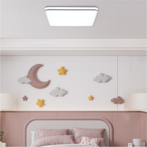국산 LED 제네스 방등 60W 안방 거실등 가정용 전등 교체 더쎈 동성조명 - 상세 이미지 2