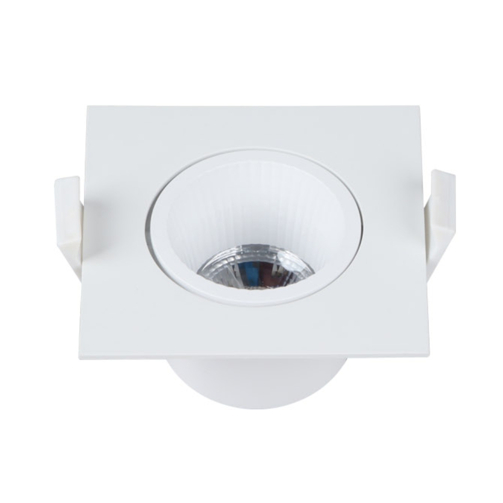 LED 에코 케이브 사각 일체형 타공 60mm(2) 3W 화이트 플리커프리 더쎈 동성조명 - 상품 이미지