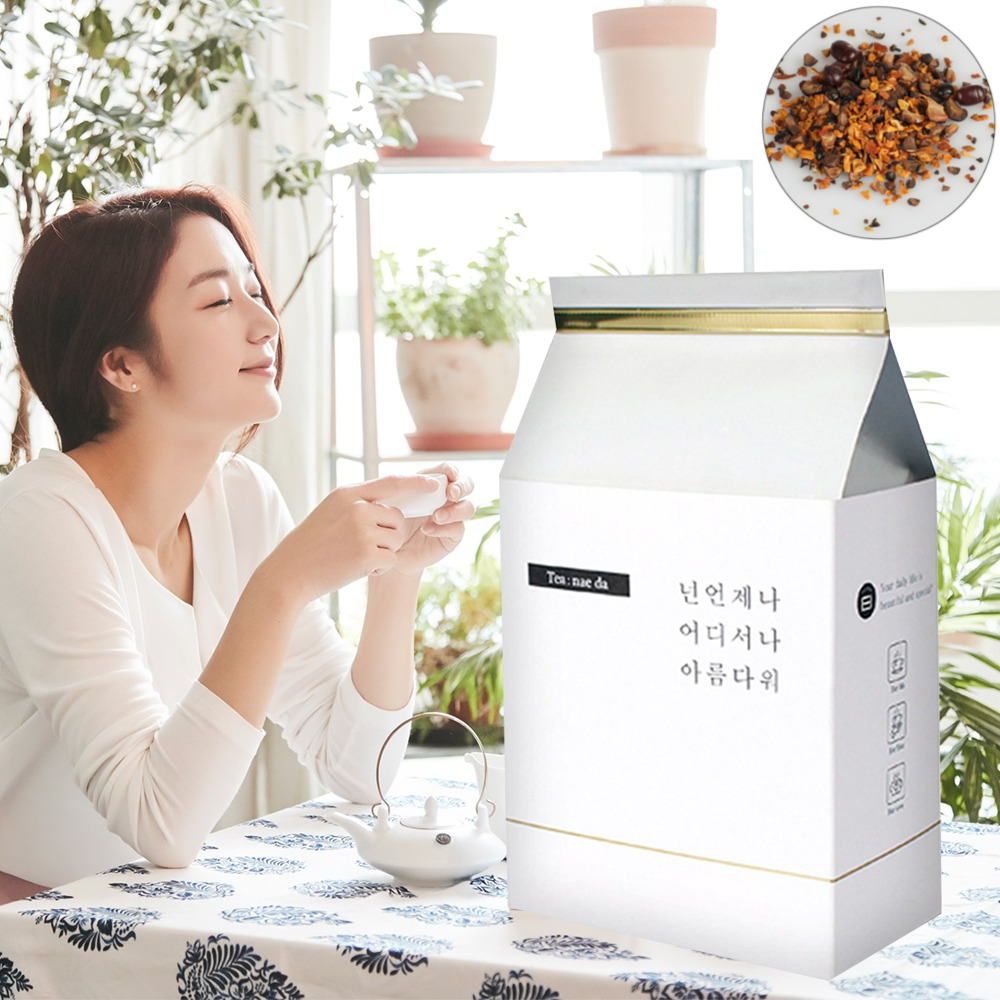 티내다 호박팥차 삼각티백 100개입 - 상품 이미지