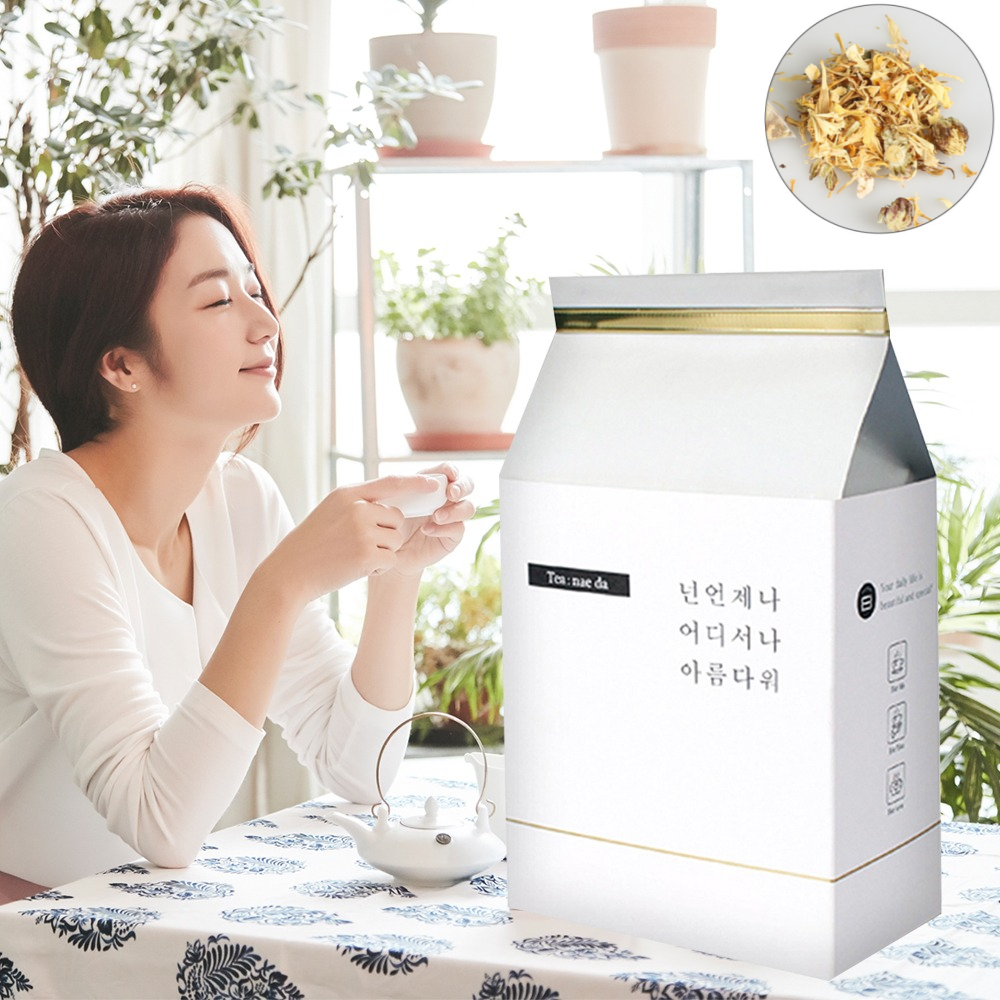 티내다 국화차 삼각티백 100개입 - 메인 이미지
