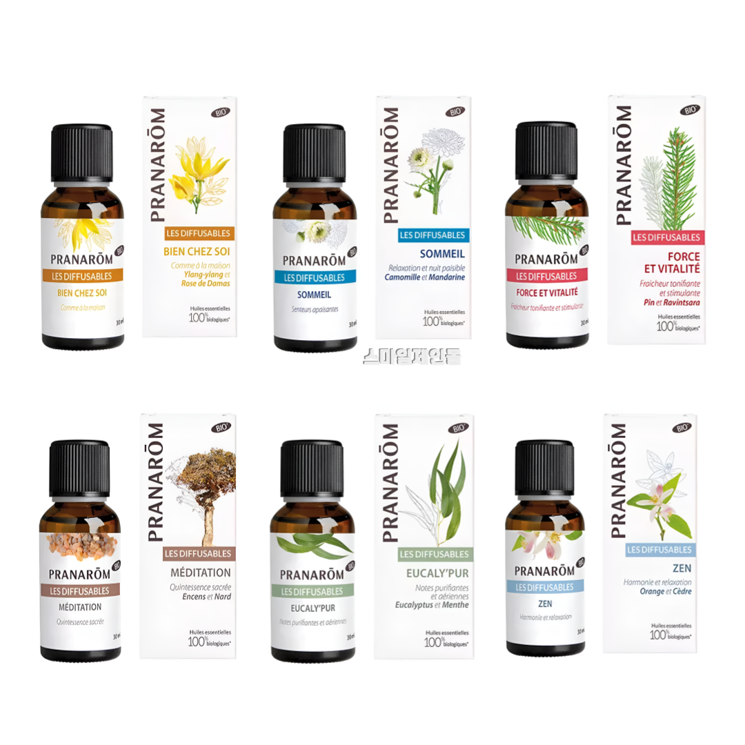 1+1 프라나롬 디퓨저 오일 30ml 6종 - 총 2개 선택
