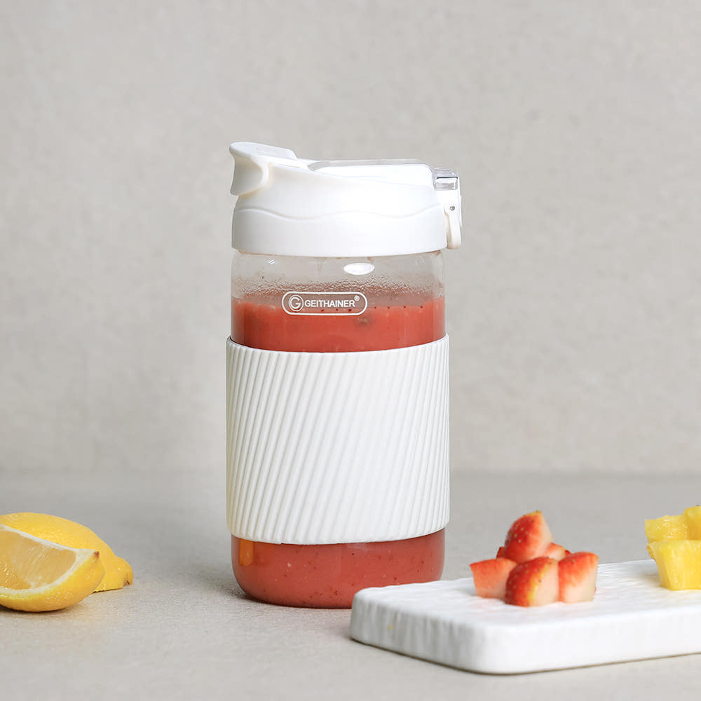 휴대용 텀블러 믹서기 유리 소형 미니 믹서기 블랜더 과일 얼음 저소음 작은 1인용 충전식