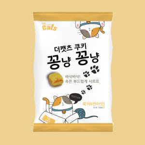 더캣츠 쿠키 꽁냥꽁냥 고양이 비스켓 샌드 간식 북어+연어, 100g, 1... 솔직 후기 | 실제 사용자 리뷰 총정리 - 상품 이미지 1