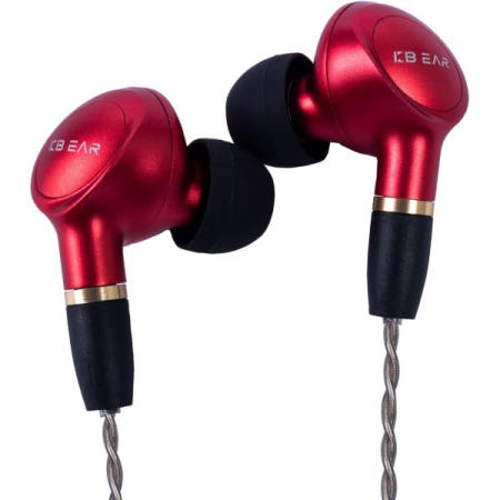 [해외]Keephifi 인이어 이어폰 [KBEAR Ormosia] 이어버드에 10mm DD+ 복합 BA가 장착된 유선 HiFi IEM, MMCX 탈착식 케이블, 알루미늄 합금 캐비