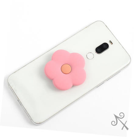 캔캔토토 플로랄 3단 스마트톡 3종세트 컬러B 휴대폰고리 핸드폰키링 핸드홀더