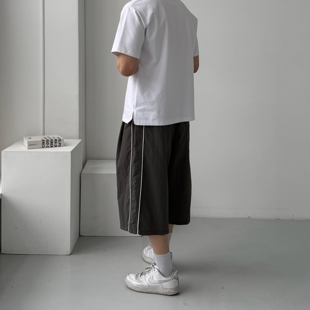 나일론반바지 남자버뮤다팬츠 남자트랙팬츠 - 상세 이미지 3