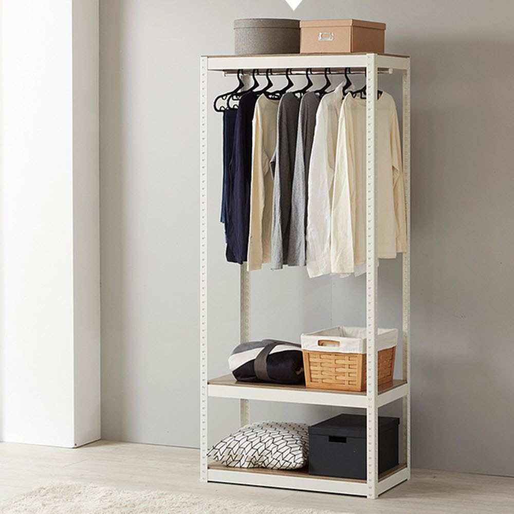 시스템행거 강철일자옷걸이 튼튼한 코스트코 올인원 홈쇼핑 비키니 옷장 800 - 상세 이미지 3