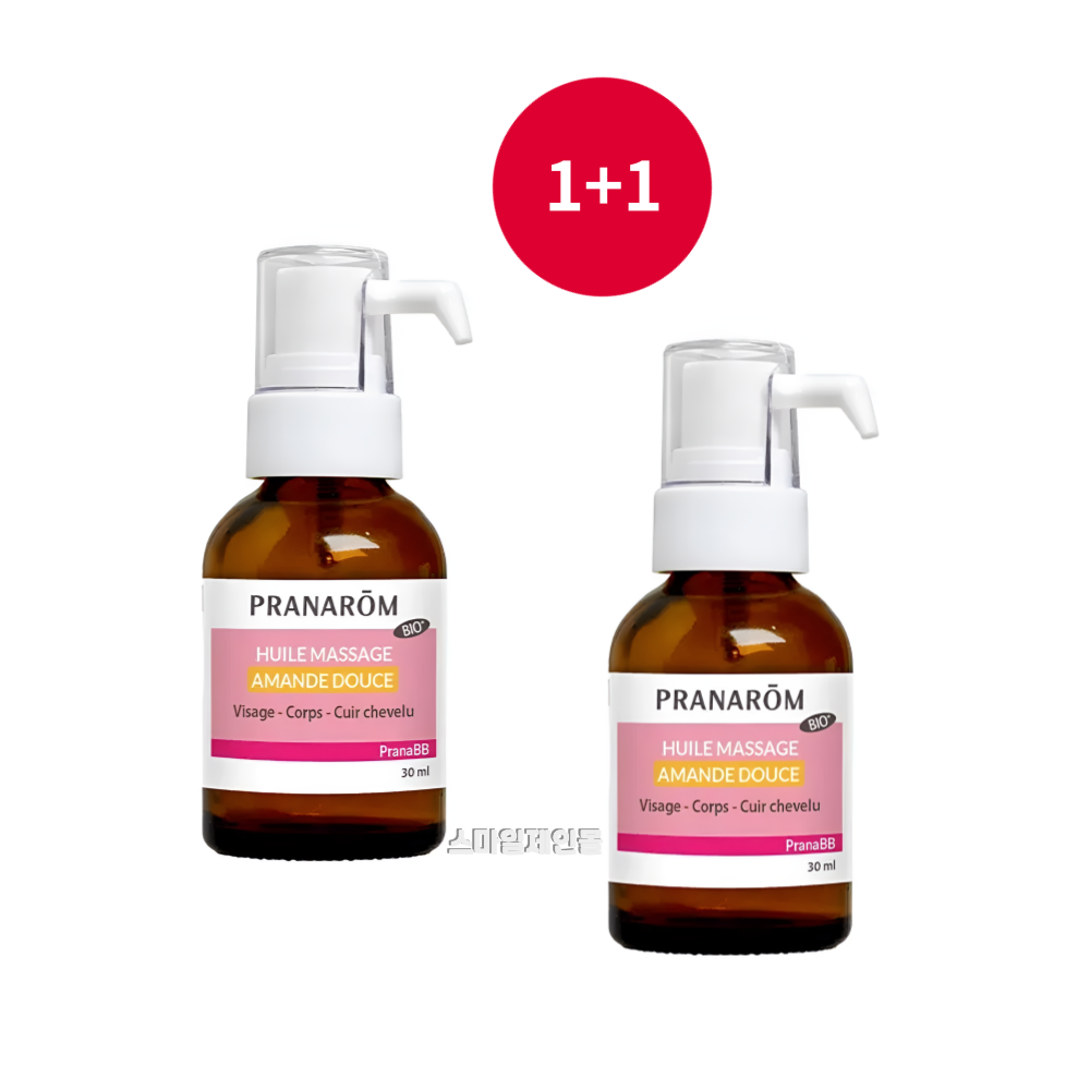 1+1 프라나롬 프라나베베 유기농 스위트 마시지 오일 30ml - 총 2팩 - 메인 이미지