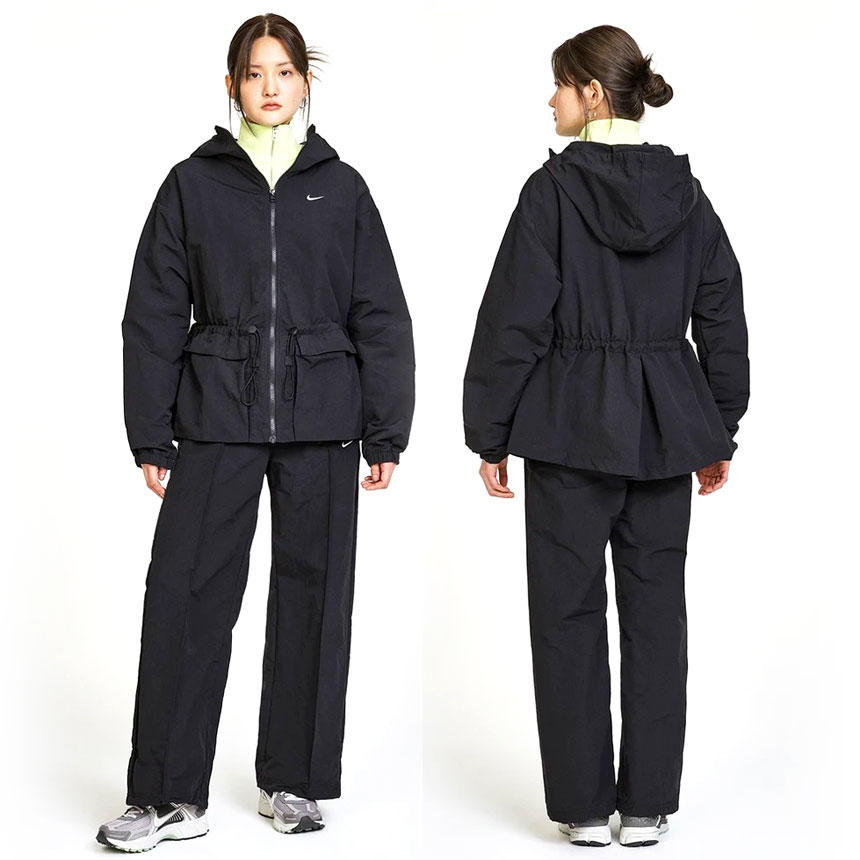 [오늘출발] 나이키 에브리씽 우븐 오버사이즈 여성 후드 바람막이 자켓 FN3670-010(블랙), XL - 상세 이미지 5