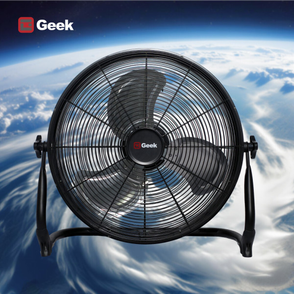 GEEK 캠핑선풍기 무선 캠핑용 써큘레이터 스윙팬 업소용 가정용 회전 16형 40cm 이미지 6