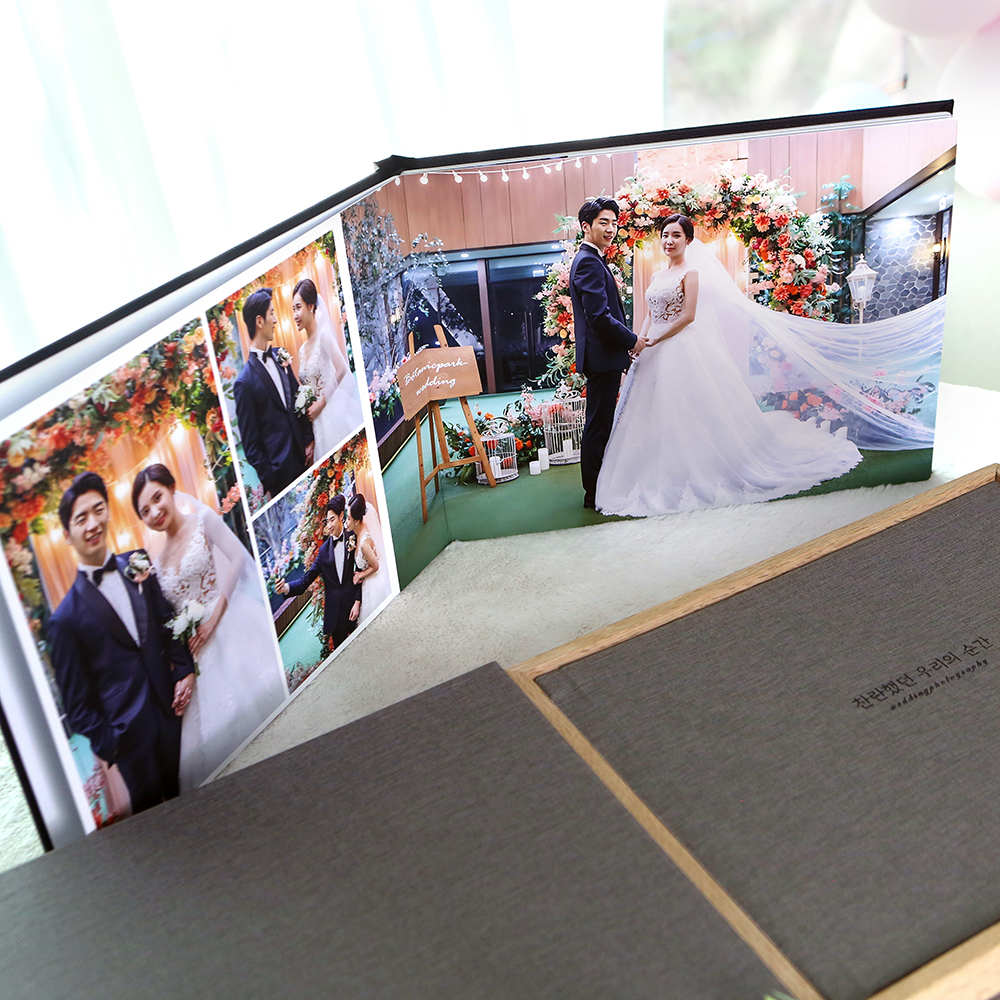 앨범제작 포토북 웨딩앨범 셀프 결혼 본식 식후 스튜디오 사진 포토 제작 만들기 14X11 이미지 4