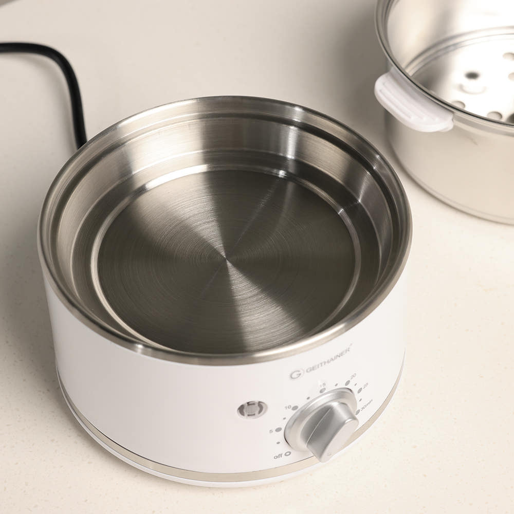 올스텐 계란찜기 계란삶는기계 고구마 호빵 만두 미니 2단 전기 찜기