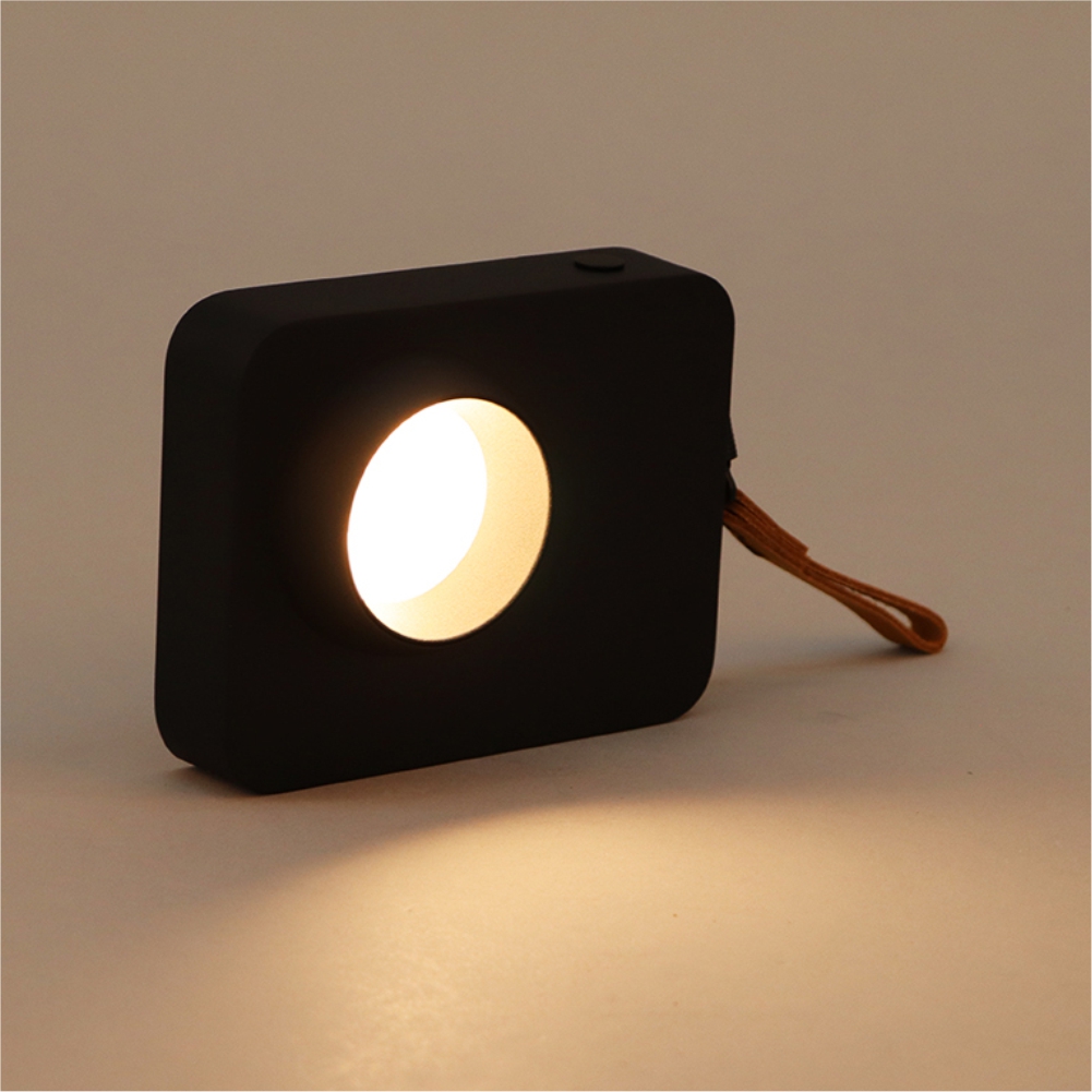 LED 에코 카메라 충전식 휴대용 스탠드 블랙 3W 플리커프리 더쎈 동성조명 - 상세 이미지 3