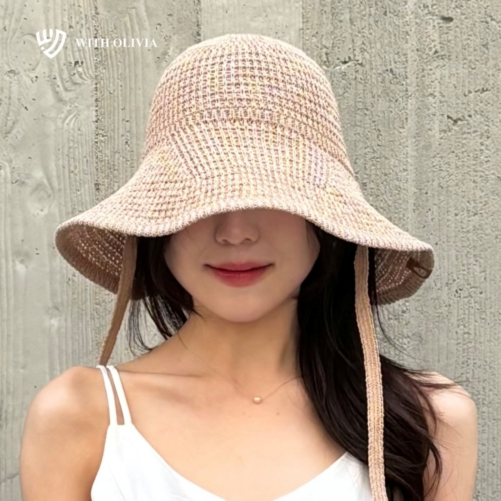 챙넓은모자 여성 여름모자 휴양지 여행 비치 밀짚 대두 버킷햇 벙거지 모자