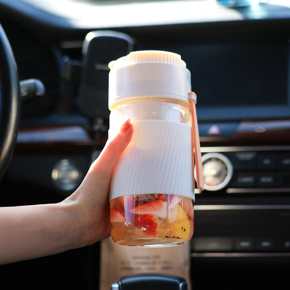 휴대용 텀블러 믹서기 유리 소형 미니 믹서기 블랜더 과일 얼음 저소음 작은 1인용 충전식