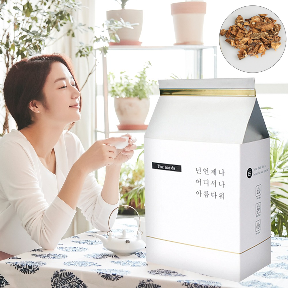 티내다 우엉차 삼각티백 100개입 볶은 국내산 국산 - 메인 이미지