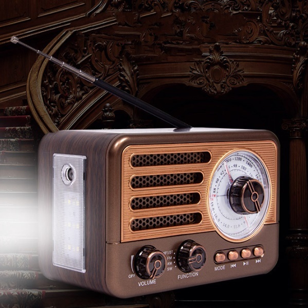 탁상용 라디오 옛날 라디오 엔틱 빈티지 탁상 감성 주방 라디오 - 상품 이미지