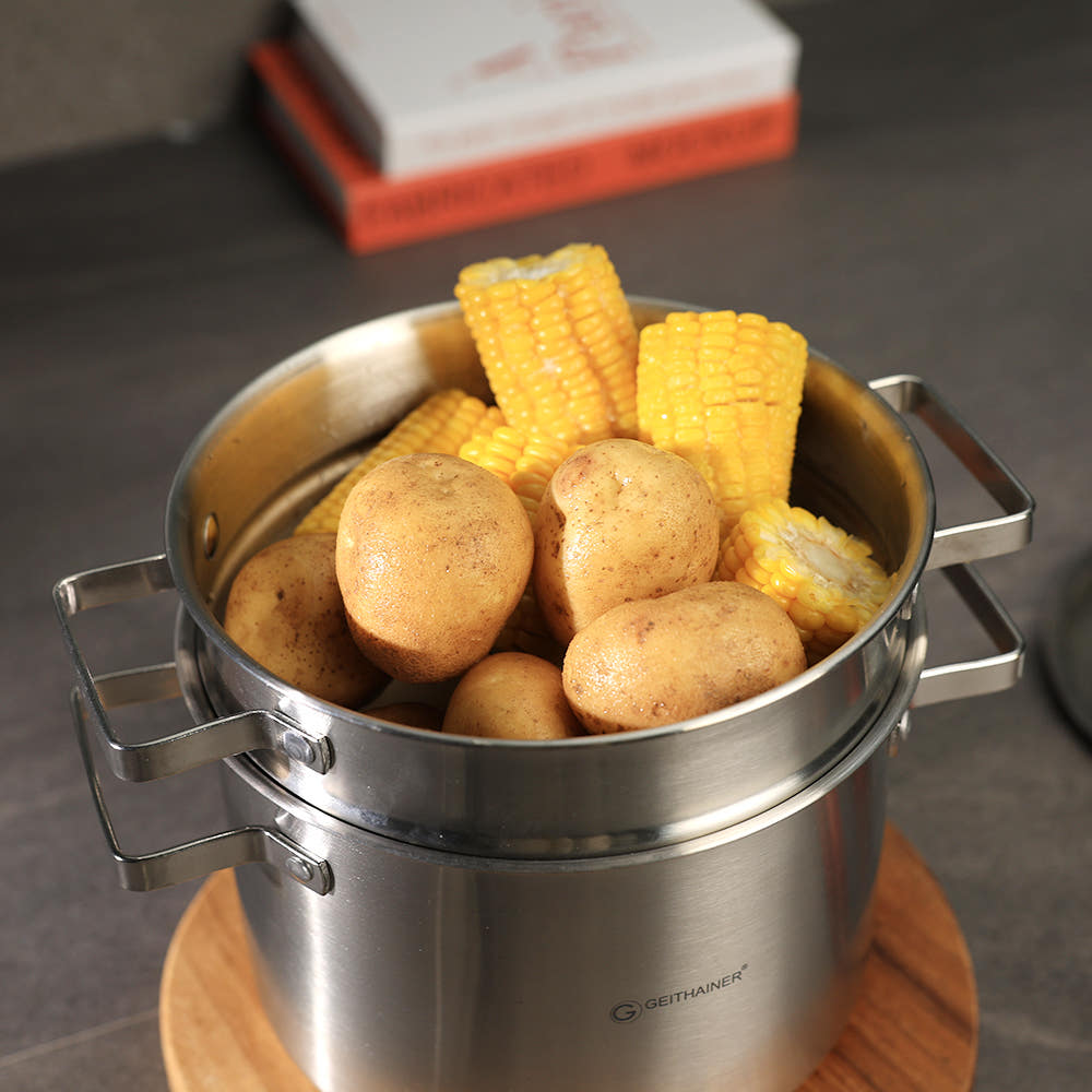 파스타 냄비 스텐 멀티팟 꼬치 어묵 파스타팟 면 스파게티 통3중 면삶는 인덕션 4.5L