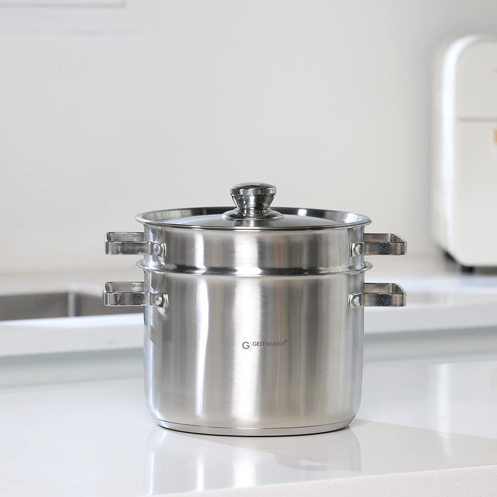 파스타 냄비 스텐 멀티팟 꼬치 어묵 파스타팟 면 스파게티 통3중 면삶는 인덕션 4.5L