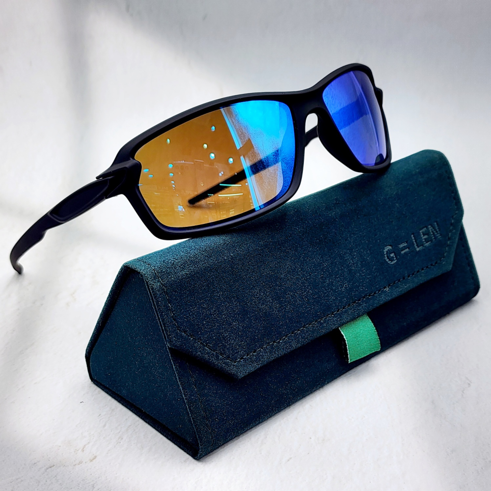 가벼운 골프선글라스 편광 미러렌즈 초경량 낚시 운전 러닝 스포츠 썬그라스 TSGL21 - 상세 이미지 2