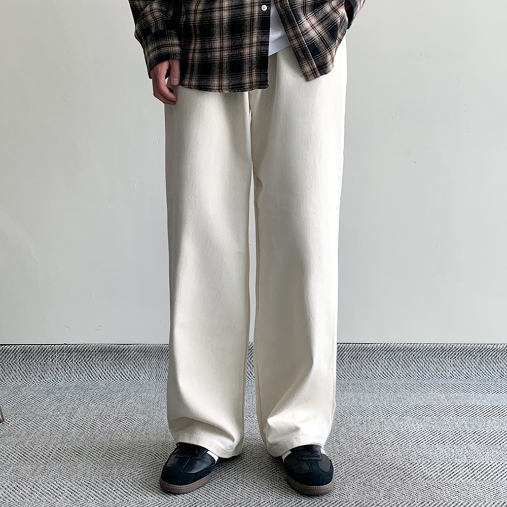 1+1 남자와이드팬츠 백바지 치노팬츠 - 상세 이미지 3