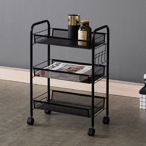 바퀴달린선반 이동형 선반 주방 틈새 선반 세제 정리함
