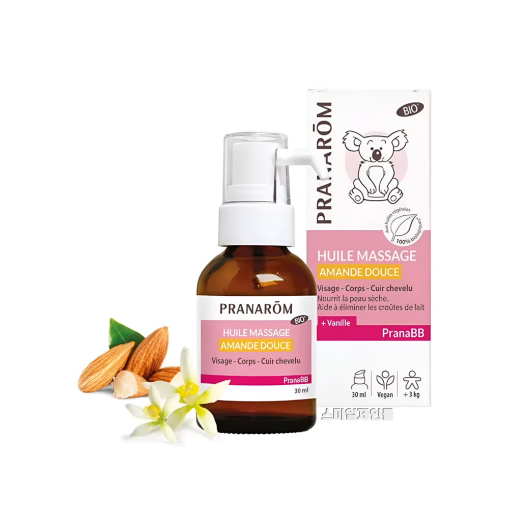 1+1 프라나롬 프라나베베 유기농 스위트 마시지 오일 30ml - 총 2팩 이미지 6